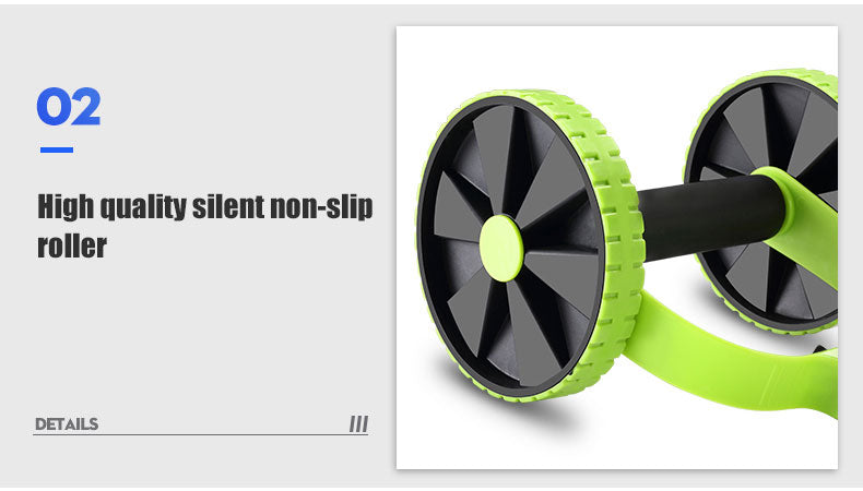 AB Roller With Stretch Pull Rope