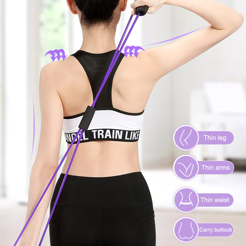 Chest Expander Elastic Bands