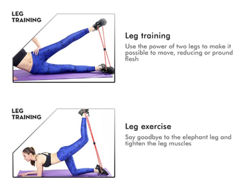 Chest Expander Elastic Bands