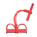 4 Tubes Latex Foot Elastic Pull Rope