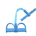 4 Tubes Latex Foot Elastic Pull Rope