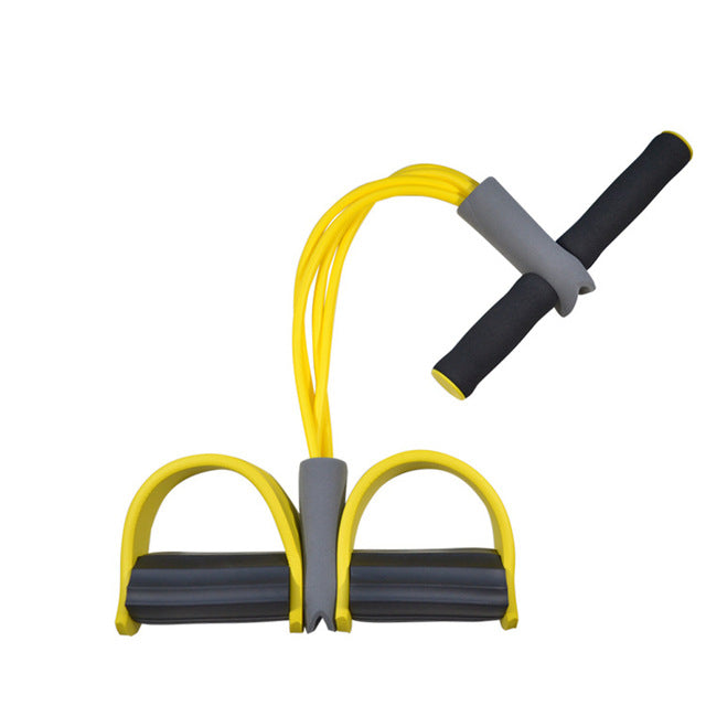 4 Tubes Latex Foot Elastic Pull Rope
